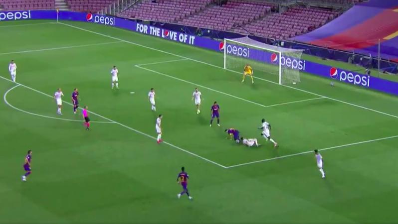 Lionel Messi goal vs Napoli