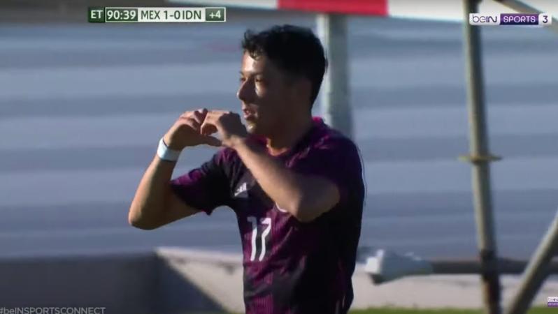 Gol de Jorge Ruvalcaba Mexico vs Indonesia