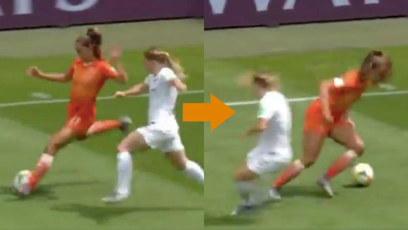 Lieke Martens Cruyff Turn