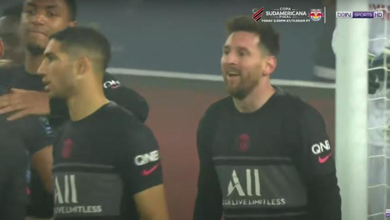 Primer gol de Messi