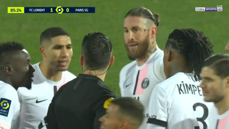 Tarjeta Roja de Sergio Ramos en PSG