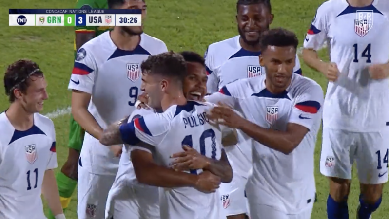 Christian Pulisic vs Grenada highlights
