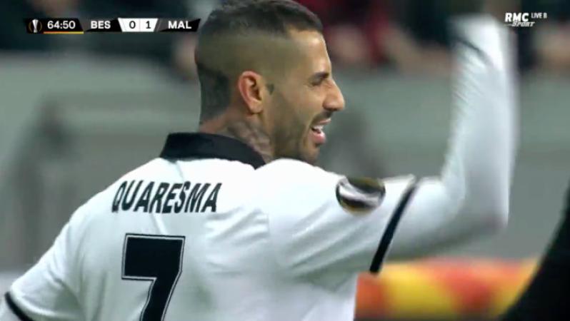 Ricardo Quaresma red card