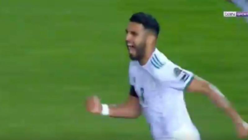 Riyad Mahrez free kick
