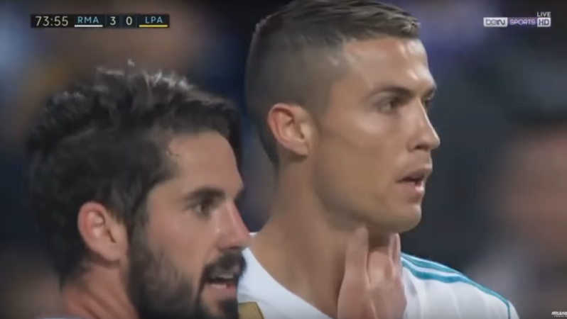 Ronaldo-Isco beef