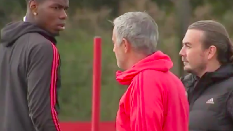 Pogba Mourinho