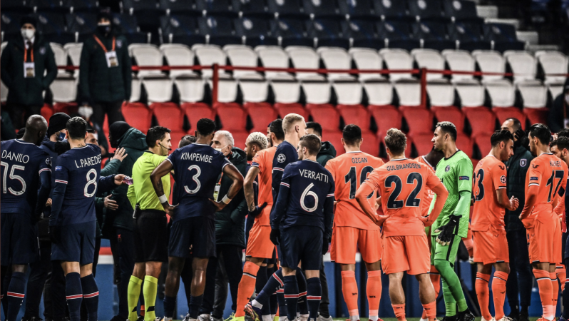 why was PSG game suspended