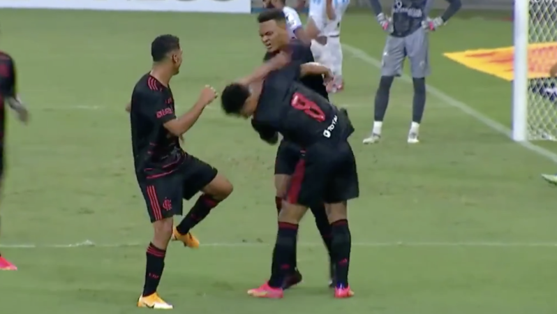 Flamengo celebration