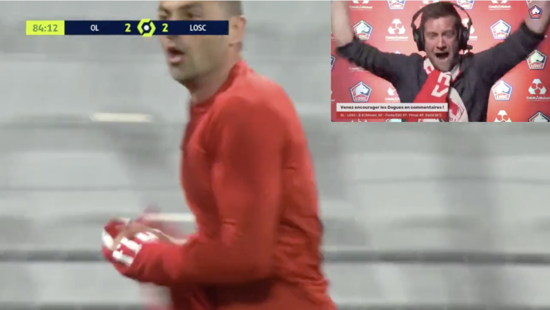 Lille Commentator Goes Crazy