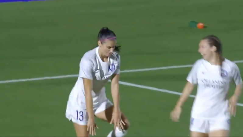 Alex Morgan Ted Lasso Celebration