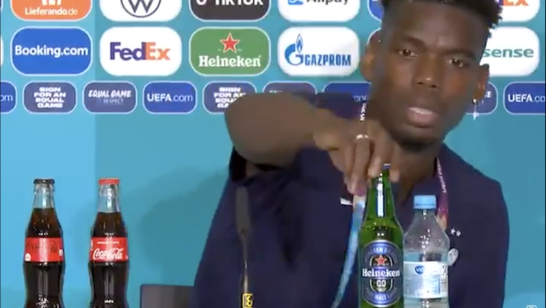 Paul Pogba Says No Heineken 