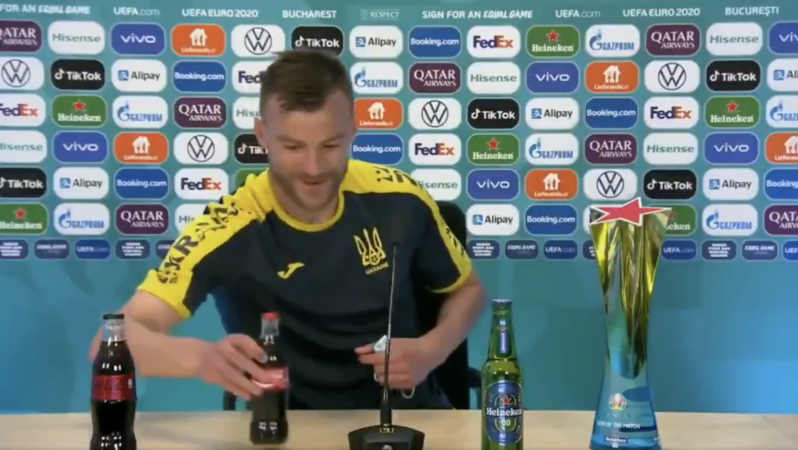 Players Moving Coca Cola Bottles Never Ends