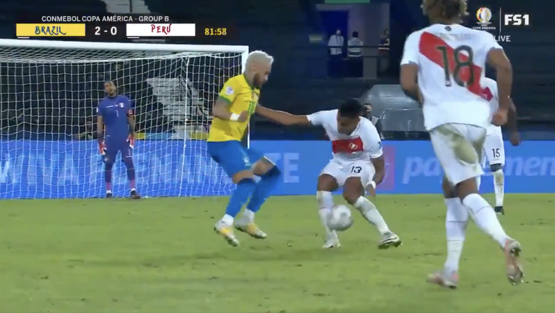 Neymar Skill Moves Vs Peru