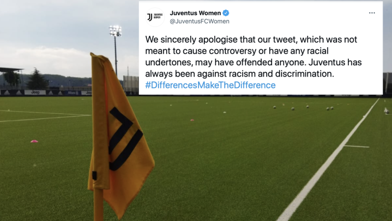 Racist Juventus Tweet