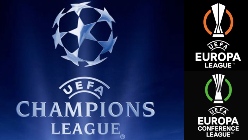 Champions, Europa And Conference League