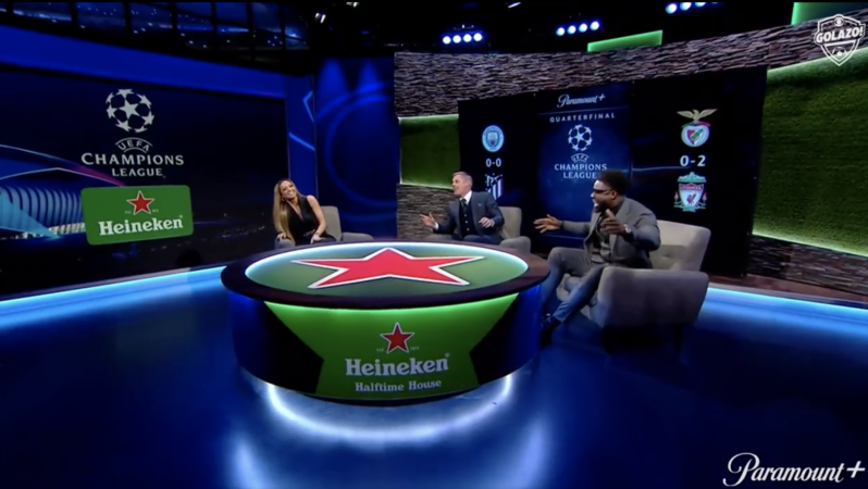 Micah Richards And Jamie Carragher 