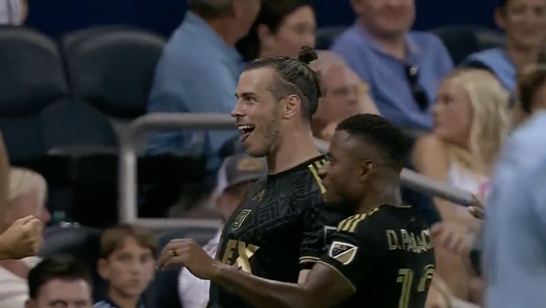 Gareth Bale First MLS Score