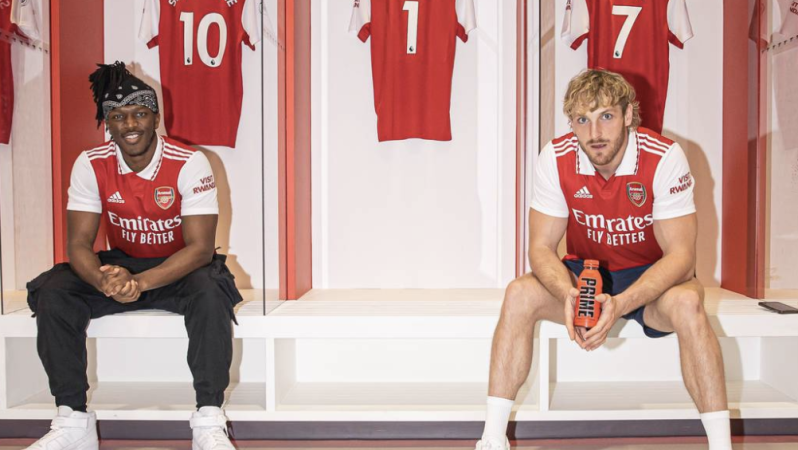 KSI and Logan Paul Prime Hydration