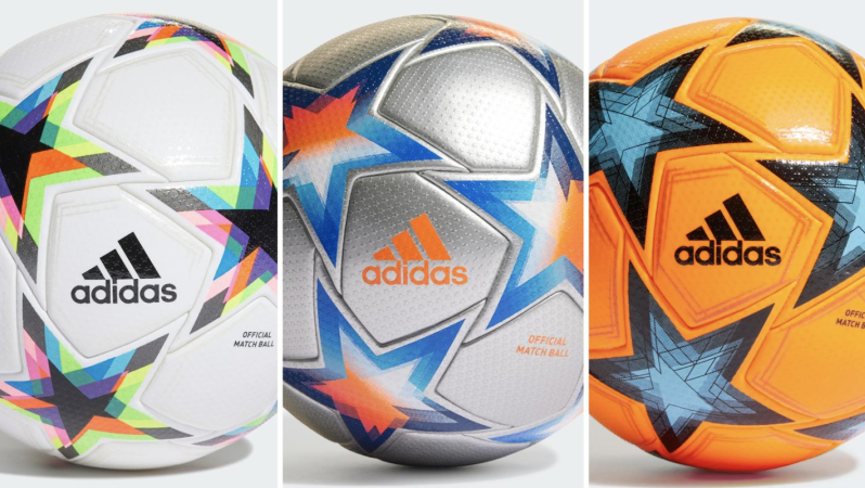 Adidas Releases Three New Champions League Balls