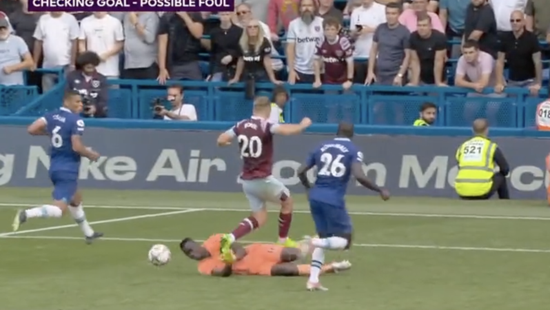 Chelsea West Ham VAR Review