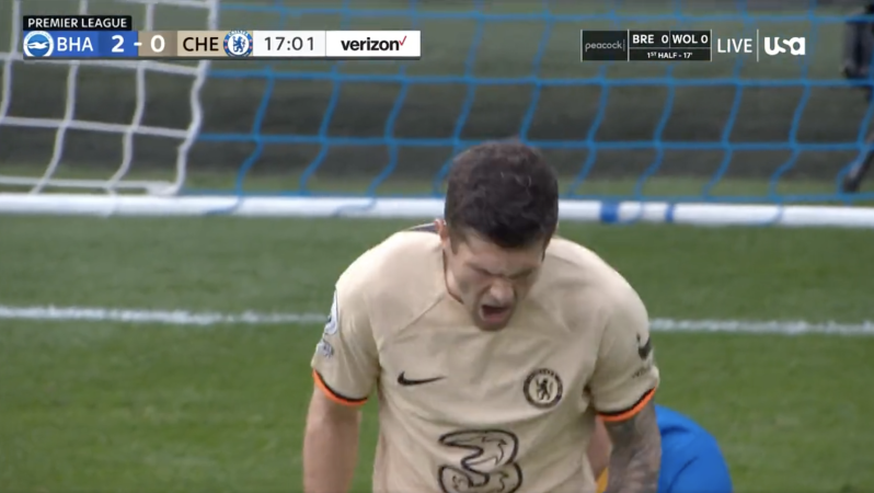 Pulisic Miss vs Brighton