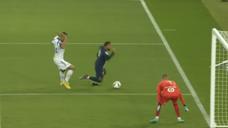 Neymar Red Card For Diving