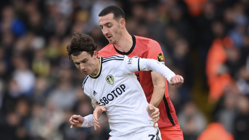 Brenden Aaronson vs Brighton