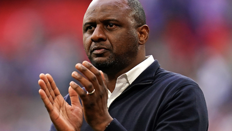 Patrick Vieira sacked as Crystal Palace manager