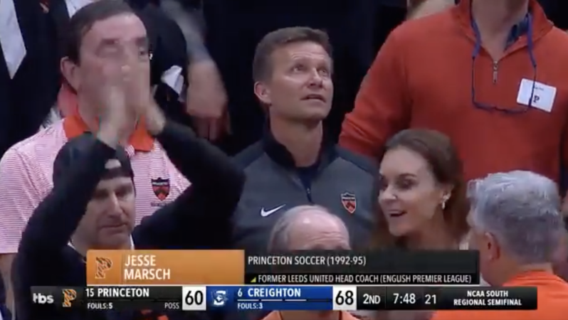 Jesse Marsch March Madness cameo