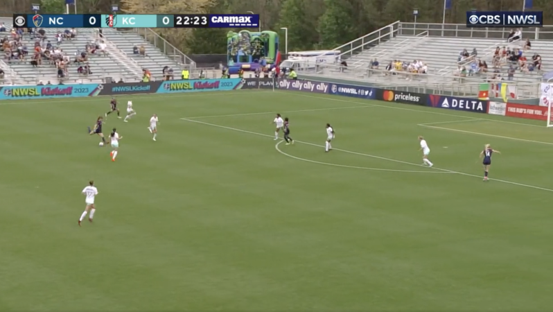 Mille Gejl goal vs. KC Current