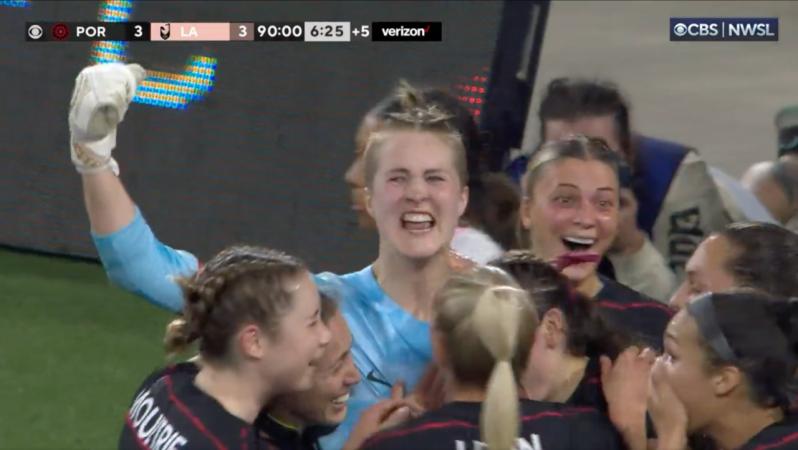 Bella Bixby goal vs Angel City