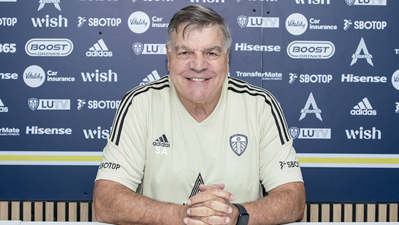 Leeds Big Sam appointment as manager