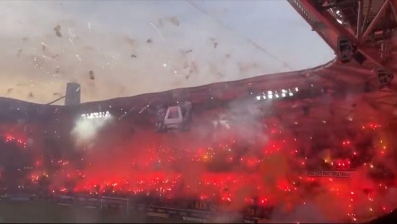 AEK Athens Super League Greece title celebrations