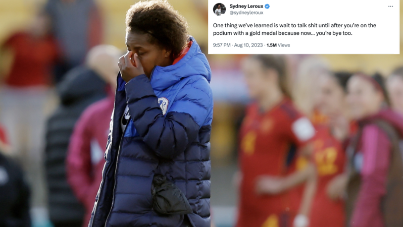 Sydney Leroux Netherlands tweet