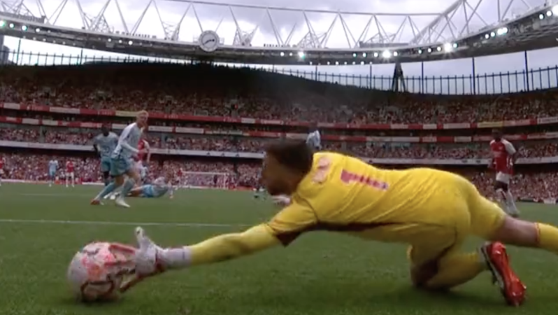 Matt Turner save vs Arsenal