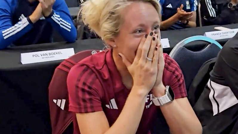 Tori Penso learning she will be the World Cup final referee