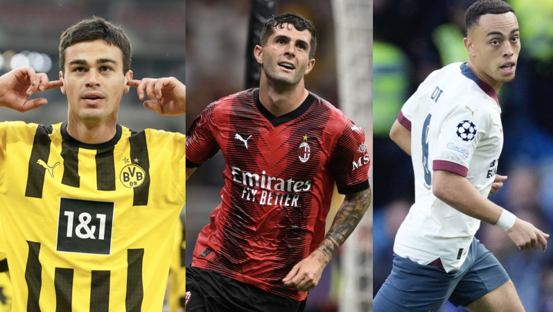 How many Americans play in Champions League