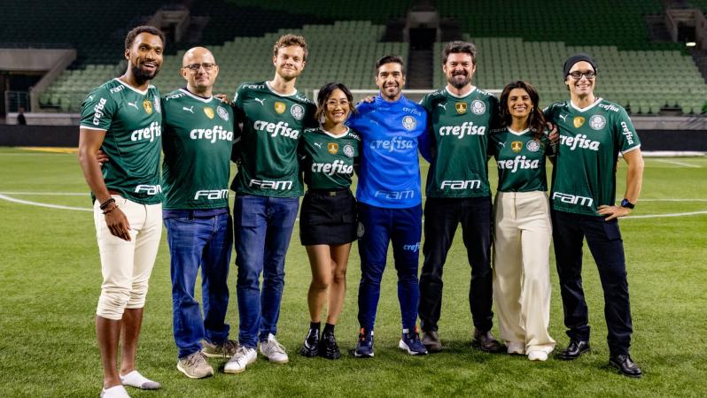 The Boys actors watch Palmeiras in Copa Libertadores