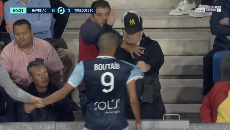 Boutaib Red Card