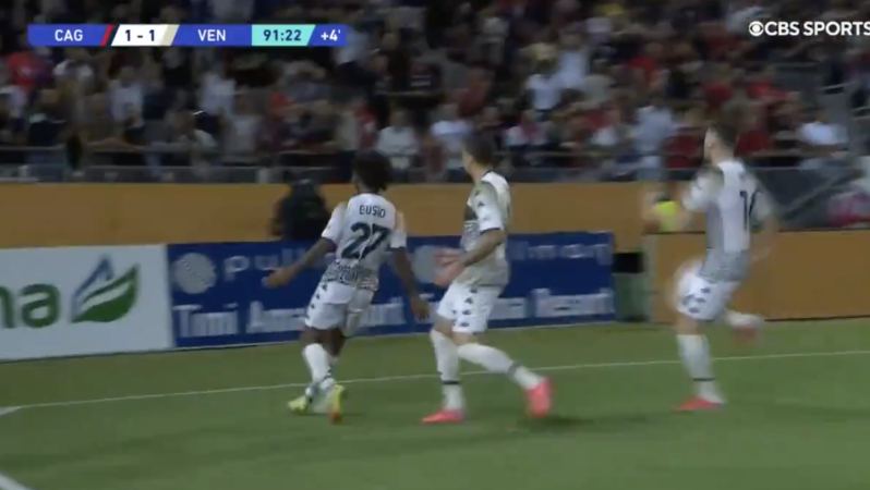 Gianluca Busio Goal vs Cagliari Celebration