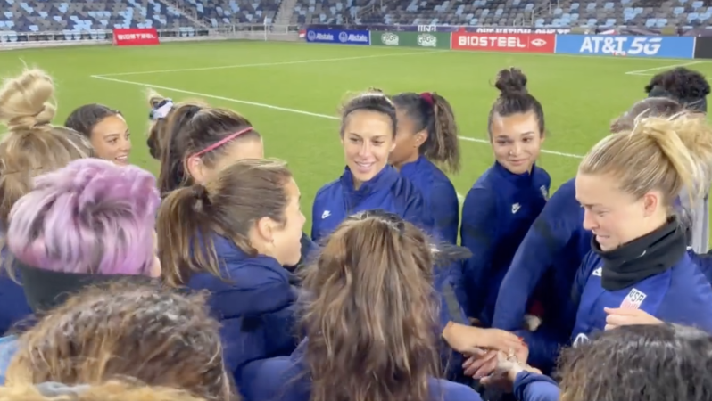 Carli Lloyd Says Goodbye