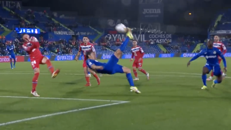 Getafe Bicycle Kick