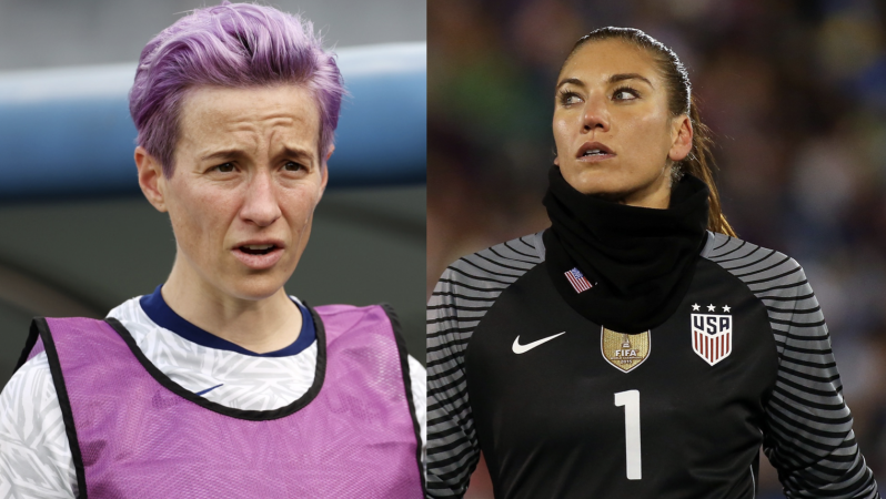 Hope Solo Megan Rapinoe