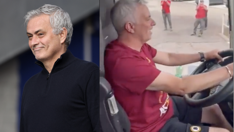 José Mourinho Bus Driving