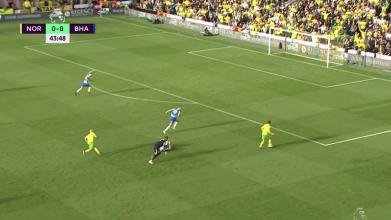 Josh Sargent Miss Vs Brighton