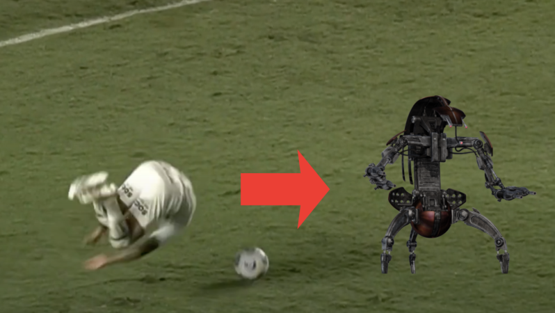 Marinho Flop Looks Like A Droideka Rolling