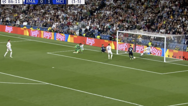 Ferland Mendy Clearance vs Manchester City