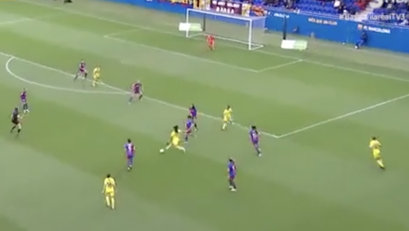 Salma Paralluelo Goal Vs Barcelona