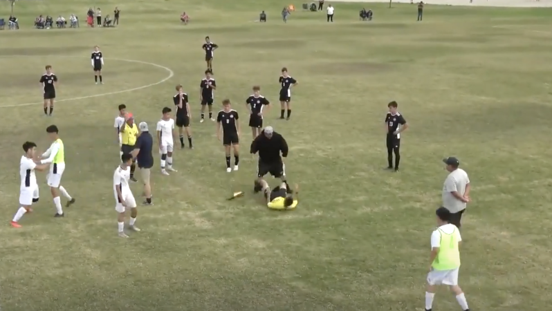 Soccer Dad Tackles Ref