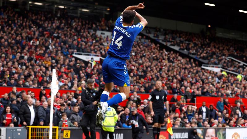 Townsend SIUUU Celebration At Old Trafford